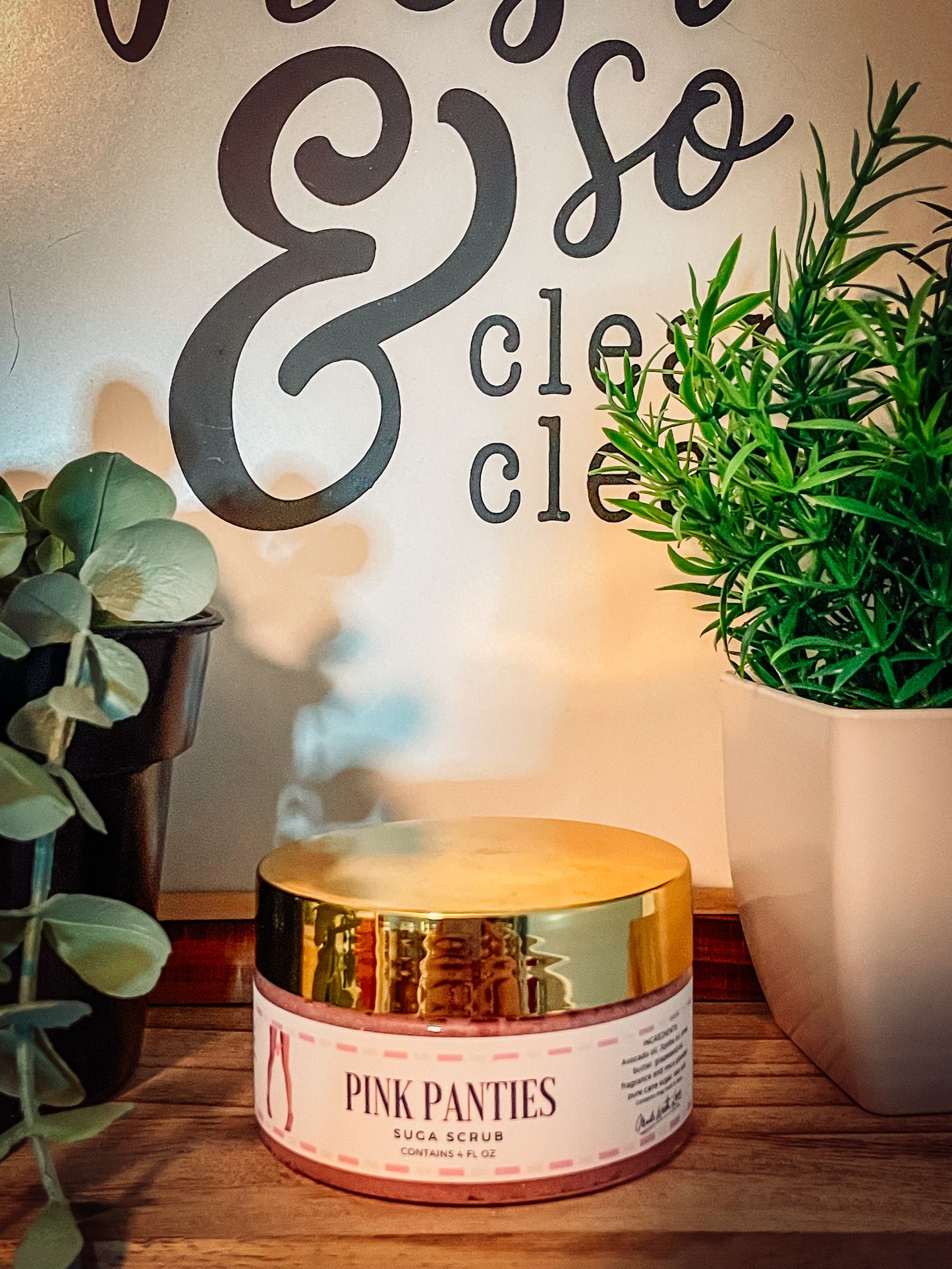 Pink Panties Suga Scrub