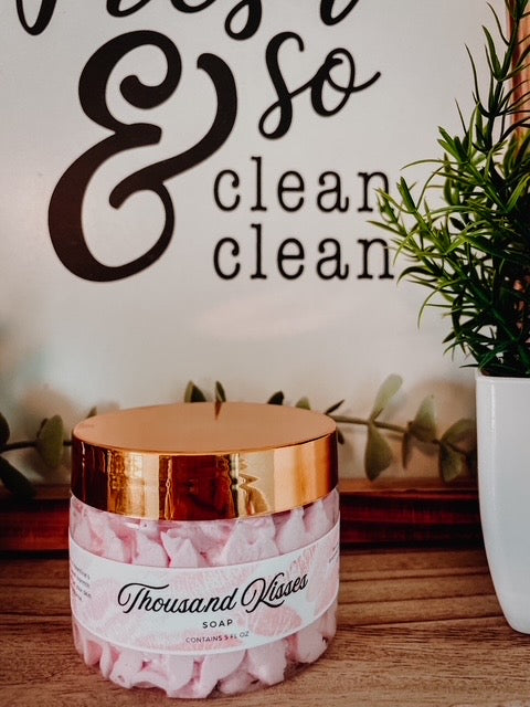 Thousand Kisses Whipped Body Frosting Soap