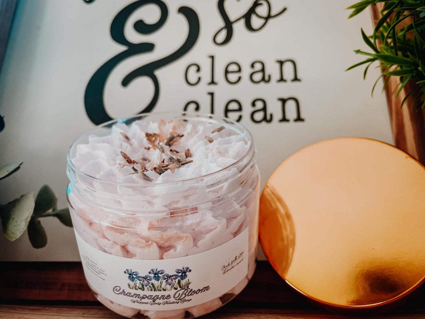 Champagne Bloom Whipped Body Frosting Soap